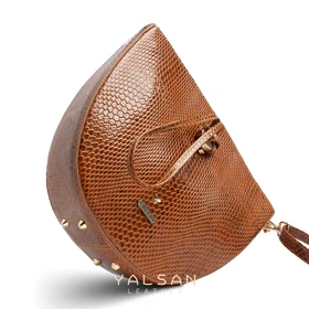 کیف دوشی و دستی زنانه چرم یلسان مدل گلوریا کد 089-MRV