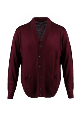 ژاکت کش باف پشمی سایز بزرگ مردانه trikolay