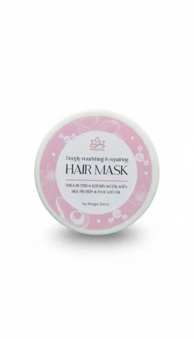 ماسک مو کاسه‌ای مغذی و ترمیم‌کننده سزامول حاوی شی باتر، کراتین و کلاژن مناسب موهای خشک و آسیب‌دیده حجم 250 میلی‌لیتر