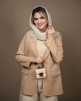 مانتو کتی گلدوزی