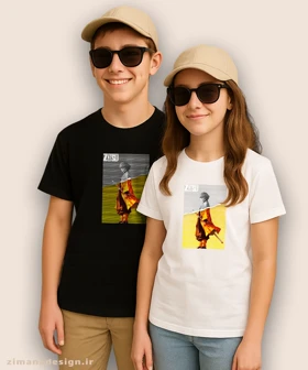 تیشرت بچگانه طرح شیطان کش شخصیت زنیتسو کد 896