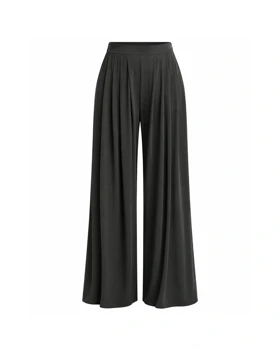 شلوار اویشو Oysho مدل Light Touch wide-leg trousers