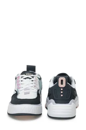 پایه. کفش کتانی Polo Assn Dance Wmn 4Fx White-Navy Sneaker ST04911