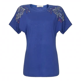 بلوز زنانه ویسکوز نگین‌دار