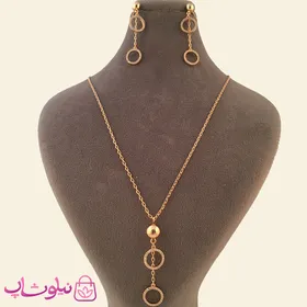 نیم ست زنانه نگین‌دار ژوپینگ