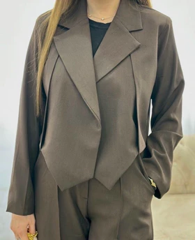 ست کت و شلوار مدل هرمس کد 50268