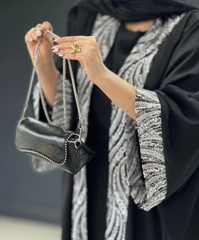 مانتو عبایی کرپ