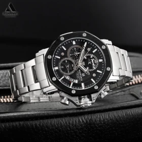 ساعت نیوی فورس صفحه مشکی Naviforce NF8065SK