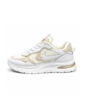 کفش کتانی مردانه مدل نایکی دو نایک رانینگ سفید کرم NIKE