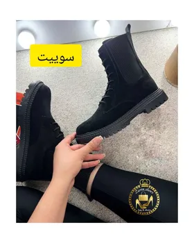 بوت پوتین بندی و کشی زنانه A 189