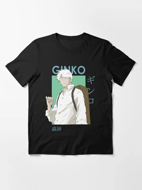 تیشرت موشی‌شی | تیشرت Mushishi طرح Ginko Mushishi Card کد 128175