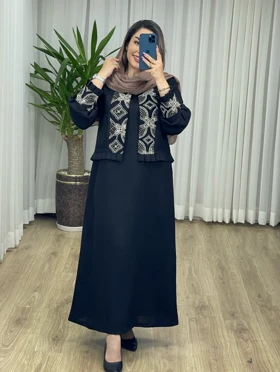 کت و سارافون سوزن دوزی