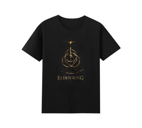 تیشرت Elden Ring طرح لوگوی بازی الدن رینگ کد 93106