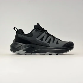 کفش پیاده روی گرونی طرح سالامون مشکی طوسی