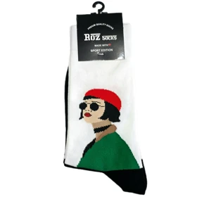 جوراب ساق بلند طرح لئون و ماتیلدا نخ پنبه اعلا 36-44