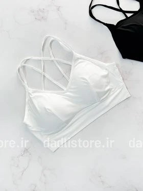 نیم‌تنه ورزشی کاپ‌دار بند دوبل