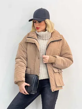 کاپشن سیلیکونی دو جیب پاکتی
