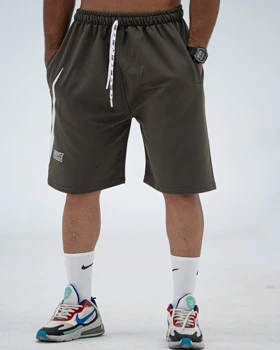 شلوارک بگ ورزشی NIKE سبز لجنی