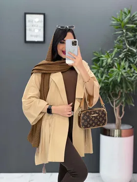 مانتو پانچ جیب پاگن دار