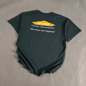 SIZE L-XL تیشرت اورجینال برند معتبر PORT&COMPANY امریکا مدل SERVPRO
