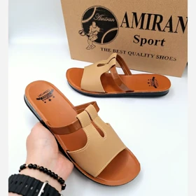 دمپایی طبی زنانه کرم قهوه ای عسلی کیفیت عالی 37 تا 41 مدل جدید تیموتی (قیمت تولید ارسال رایگان )