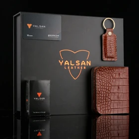 ست هدیه چرم یلسان مدل آیدن کد 110-NHL-GC