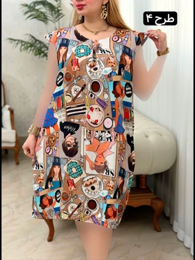 پیراهن نخی الناز 3710