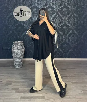 مانتو و شلوار فیرا کد : 8071
