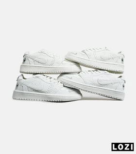 کفش کتانی مردانه و زنانه سفید نایک NIKE jordan Vodoo