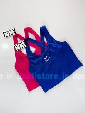 کراپ تاپ ورزشی پشت ضربدری نایکی Nike