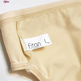 شورت زنانه پنبه‌ای کرم فیتن فرخ زادی کد 4080-100A