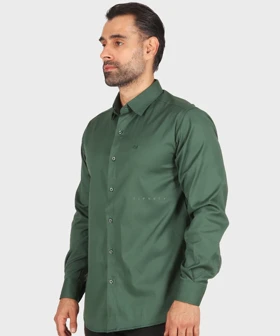 پیراهن مردانه آستین بلند بافت میله ای 0387