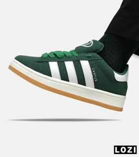 کفش کتانی مردانه سبز ADIDAS Campus