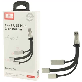 هاب یو اس بی و رم ریدر سه سر ارلدام ET-HUB16A