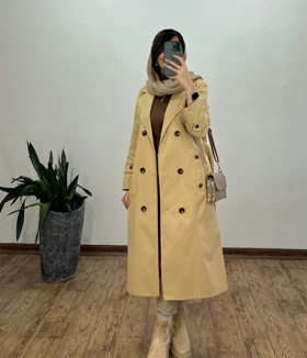 بارانی بلند آیه با ارسال رایگان