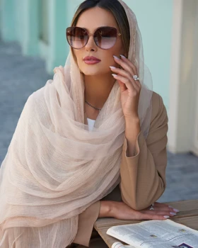 شال ویسکوز حریر دولایه 20562