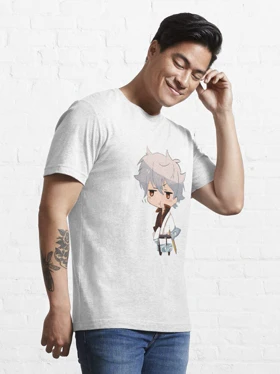 تیشرت انیمه Gintama گینتاما Chibi Gintoki Rain In Space