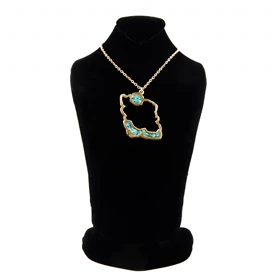 گردنبند زنانه طرح ایران