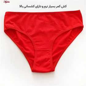شورت زنانه ماییلدا مدل پنبه‌ای قرمز کد 4830