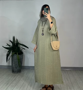 مانتو کفتان بلند کوک دوزی نیایش