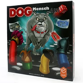 بازی فکری چارپایه مدل منچ سگی Black Dog چهار روش بازی