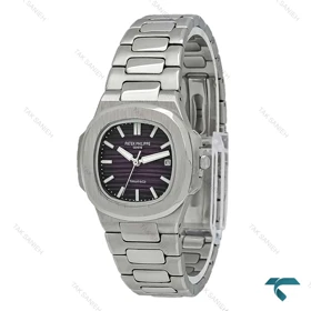 ساعت پتک فیلیپ ناتیلوس زنانه صفحه بنفش Patek-7245-L
