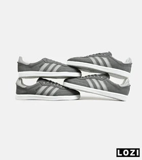 کفش کتانی مردانه و زنانه طوسی ADIDAS Samba مدل 7298