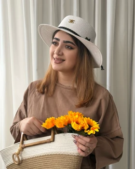 کلاه فدورا حصیری سلین
