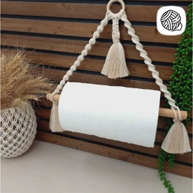 جا حوله ای مکرومه بافی