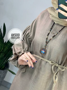 پیراهن مانتویی آرامش