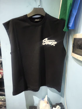 وست استریت SWIP پارچه ماکان دو نخ گرماژ بالا دو رنگ سفید و مشکی