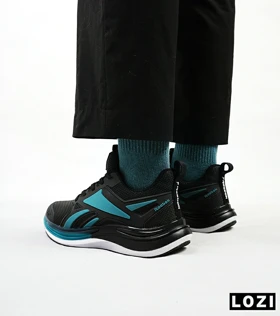 کفش کتانی ورزشی ریباک مشکی آبی Reebok Fusium Run
