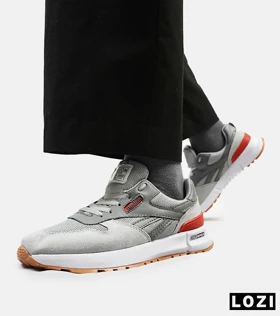 کفش کتانی طوسی قرمز REEBOK Unphased Pro