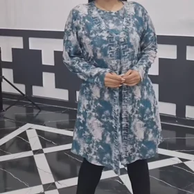 تونیک زنانه دو تیکه کریشه